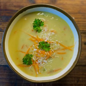 Curry-Kokos-Suppe VEGAN - 1L